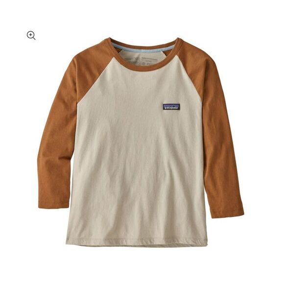 Patagonia Cotton in Conversation Baseball Reglan Top Large - Picture 1 of 6